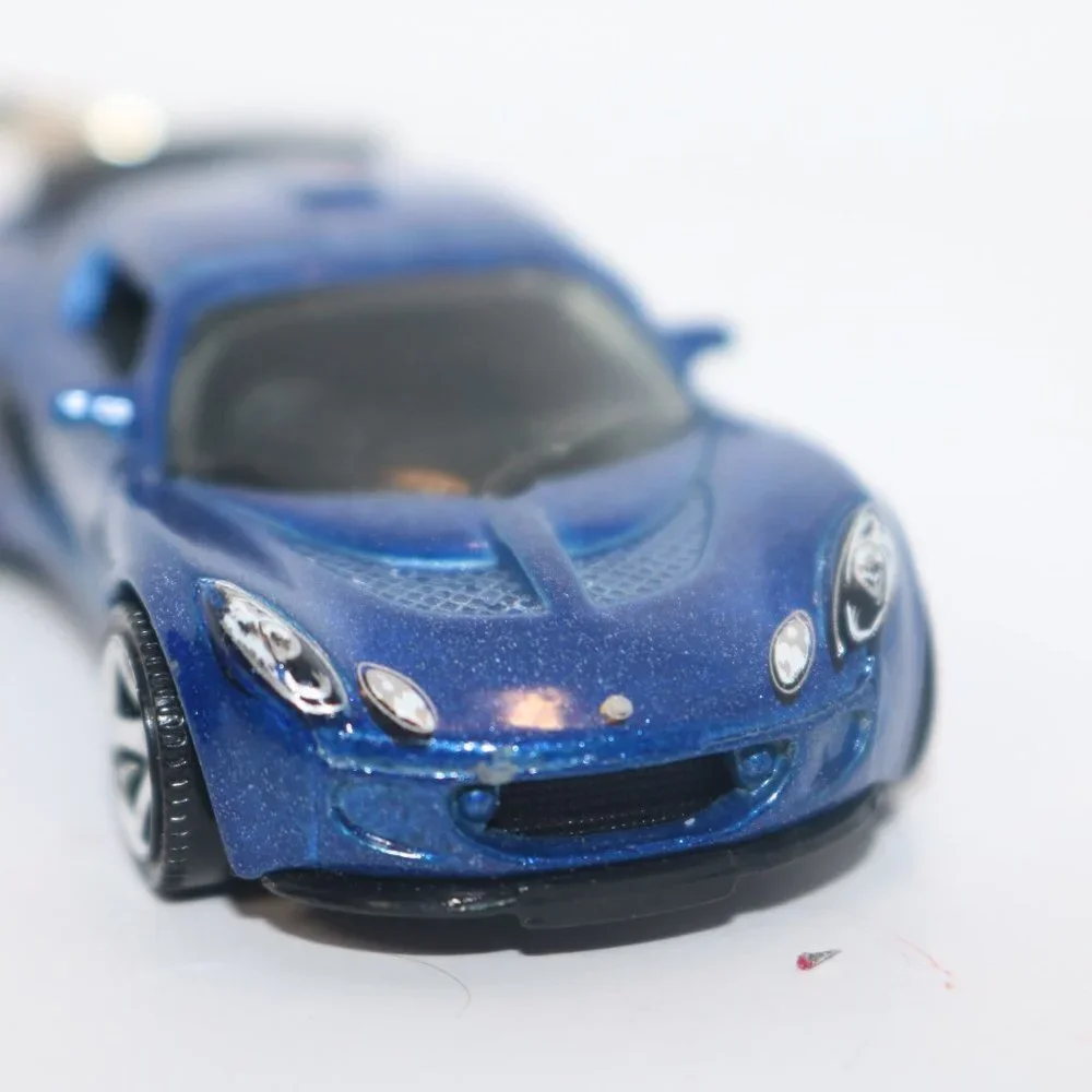 Matchbox Lotus 2006 car CUSTOM keychain